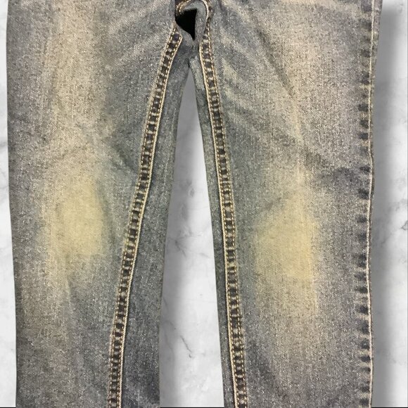 Cherokee Girls Size 6 Blue Jeans Denim Blend Elastic Waist - Picture 11 of 13